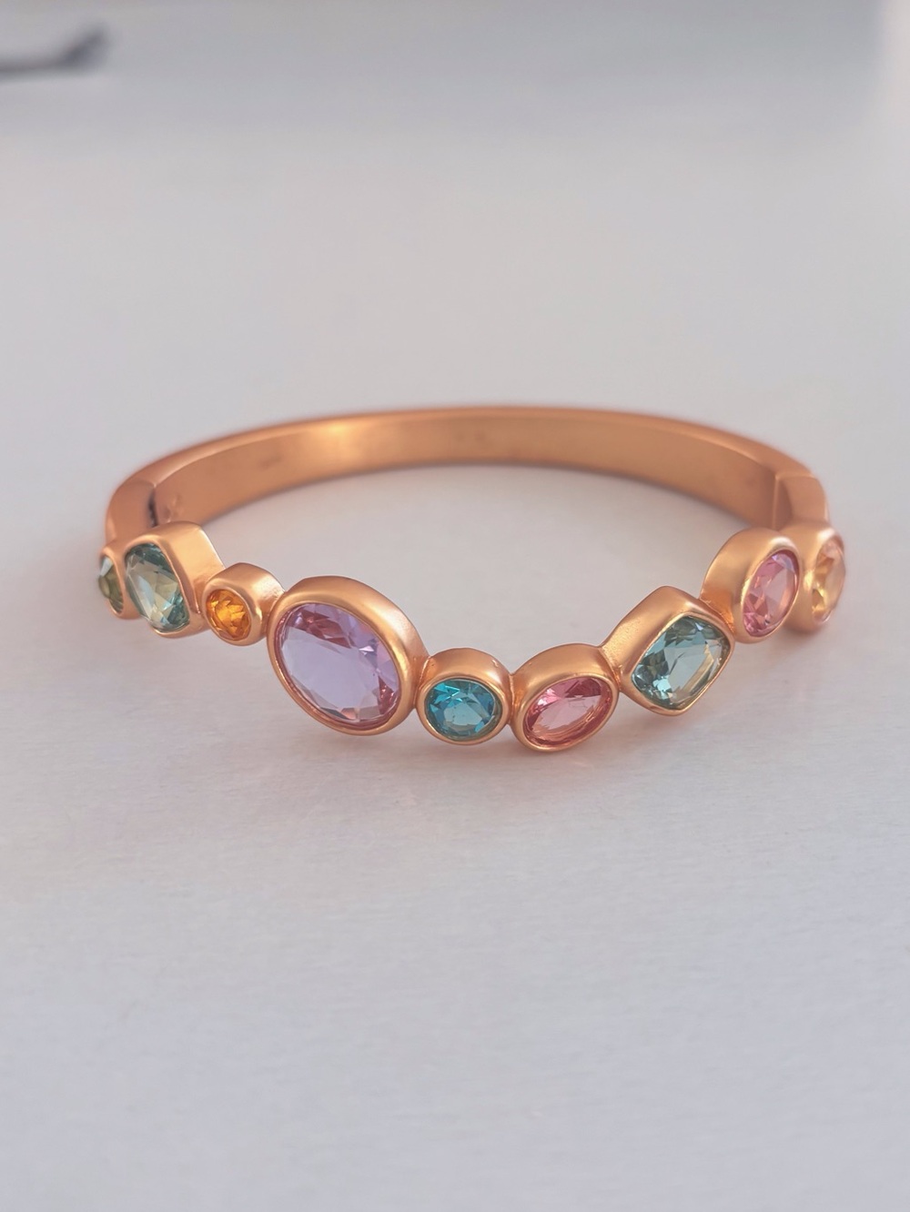NWOT Julie Vos Kaleidoscopes Hinge Bangle